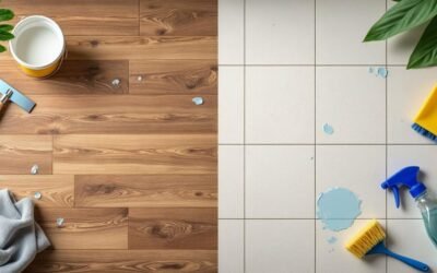Comment enlever efficacement des traces de peinture sur du parquet ou du carrelage