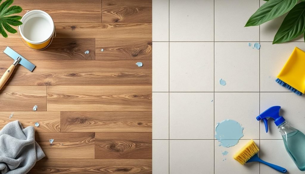 Comment enlever efficacement des traces de peinture sur du parquet ou du carrelage